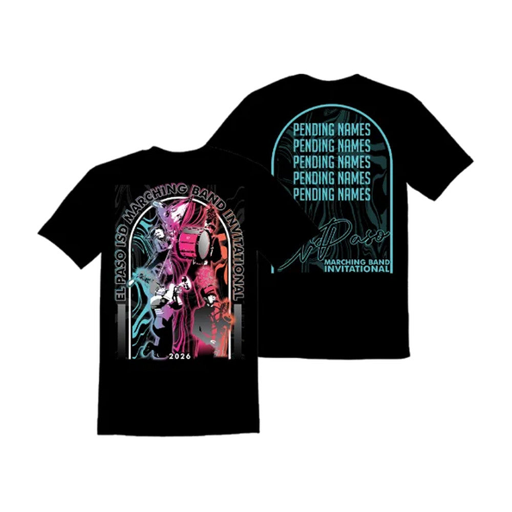 InkSoft Merch El Paso ISD Marching Band Invitational T-Shirt Presents Idea For Music Lovers - Foxy23shop