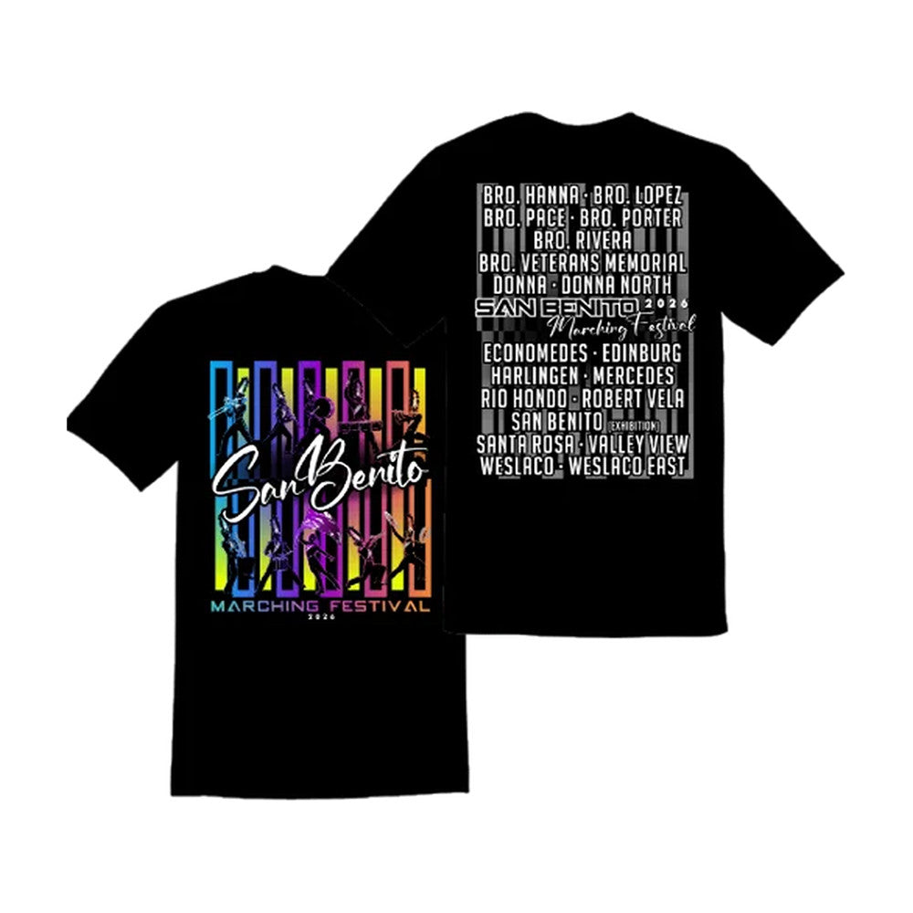 InkSoft Merch San Benito Marching Band Festival 2026 Shirt Present For Music Lovers - Foxy23shop