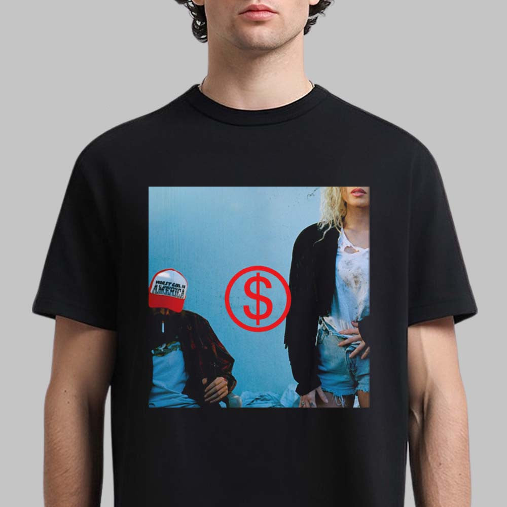 Slayyyter Merch Worst Girl In America T-Shirt Slayyyter Clothing Unique Fan Gear - Foxy23shop