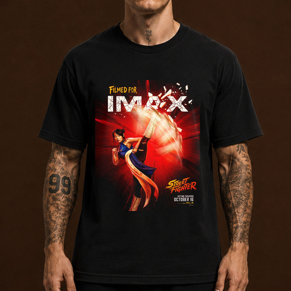 Street Fighter 2026 Movie Filmed For IMAX Chun Li Poster T-Shirt Gift Ideas For Brother - Foxy23shop