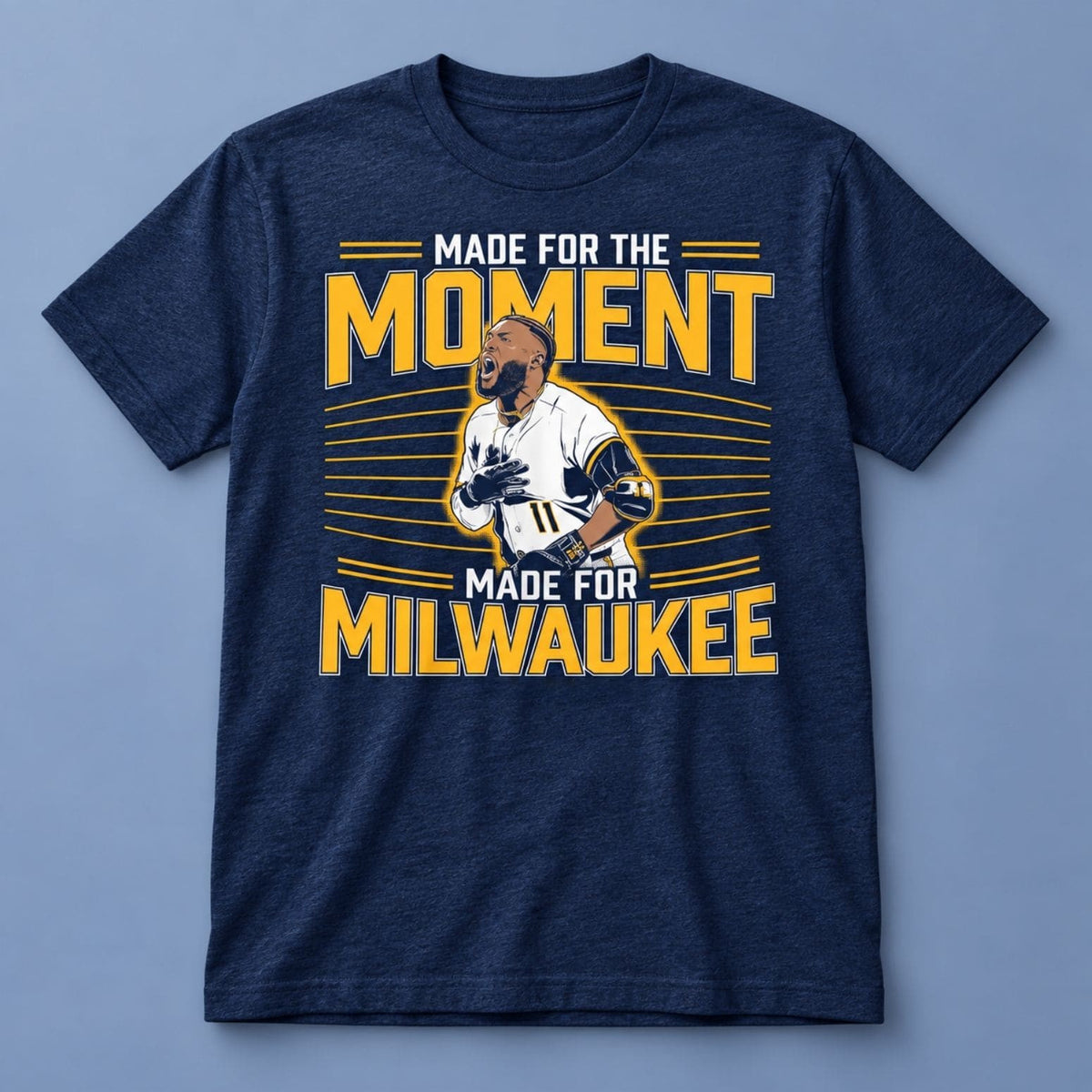 Jackson Chourio Made For The Moment Made For Milwaukee Shirt Presents For Baseball Fans - Foxy23shop