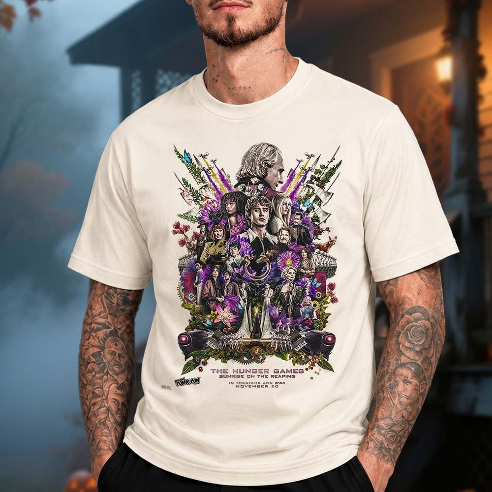The Hunger Games Sunrise On The Reaping T-Shirt Unique Gifts For Gaming Lovers - Foxy23shop