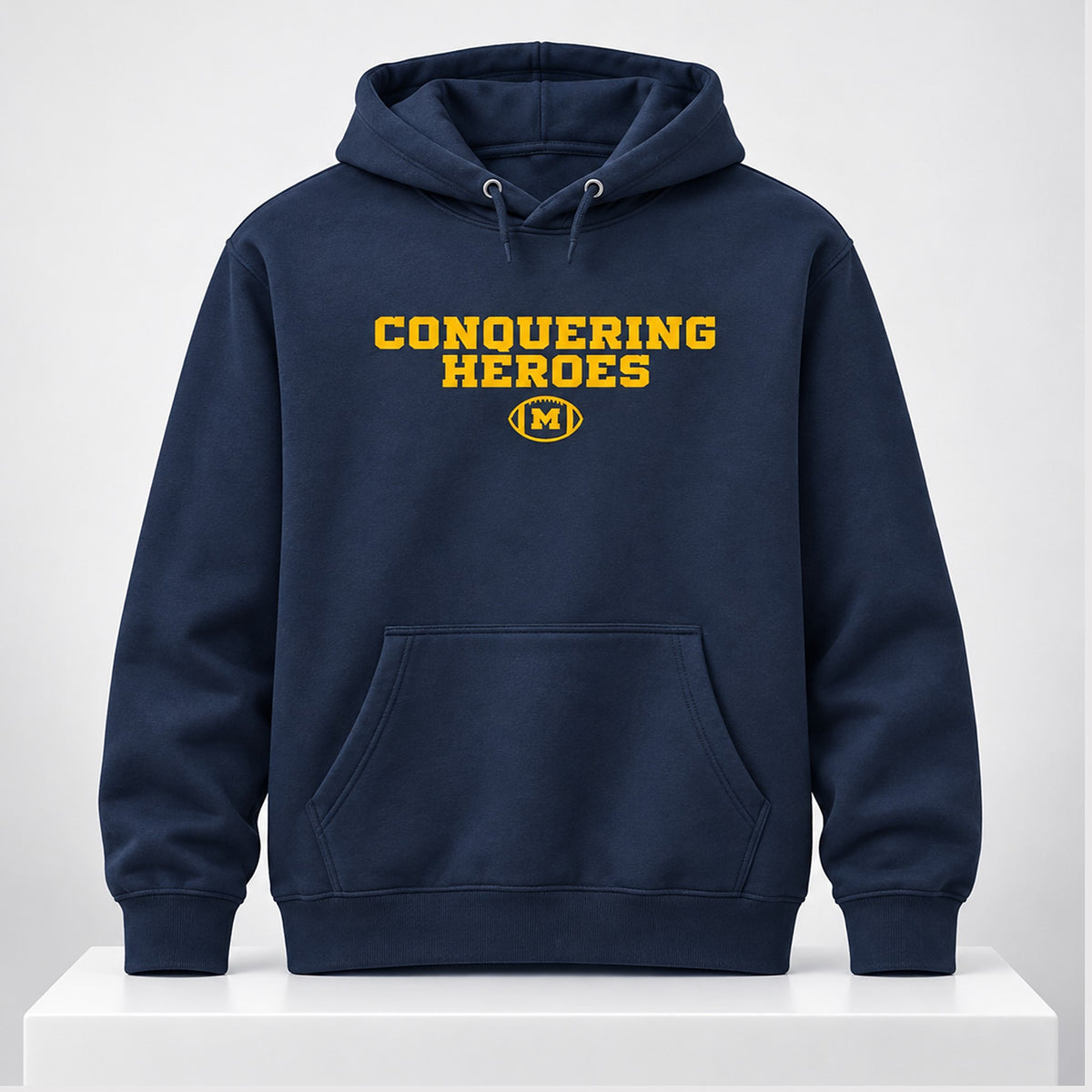 Dave Portnoy Conquering Heroes Michigan Wolverines Hoodie Dave Portnoy Apparel Fan Gear - Foxy23shop