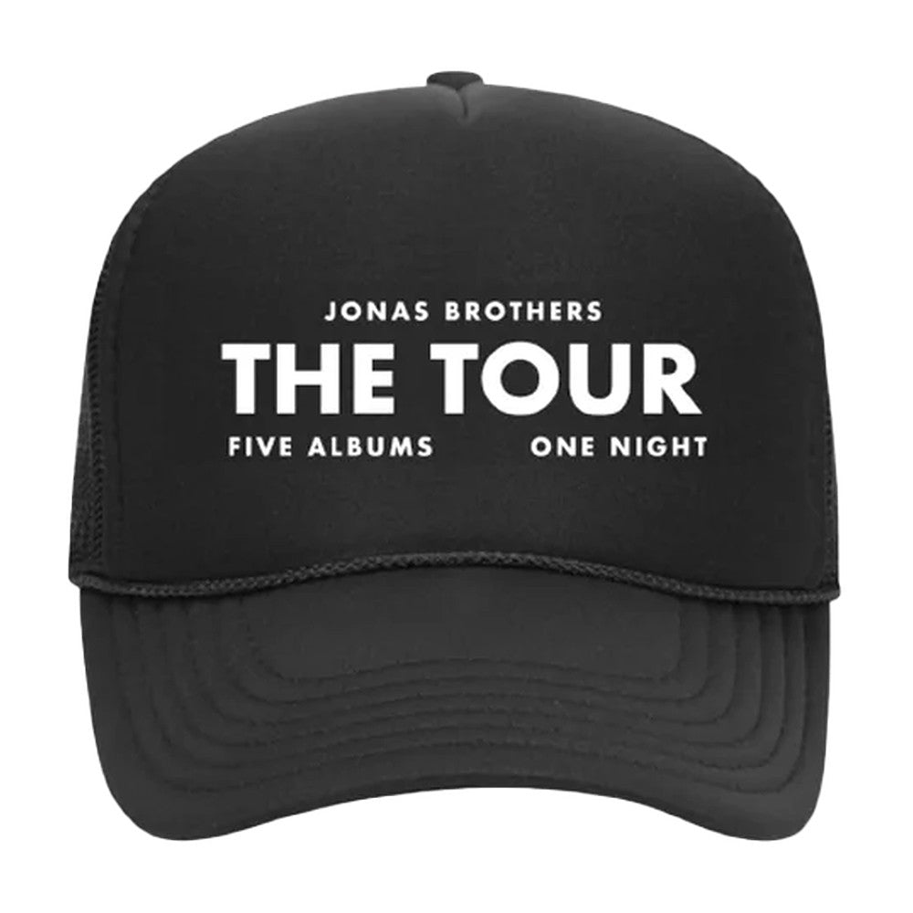 Jonas Brothers Merch The Tour Trucker Hat Jonas Brothers Trucker Cap Music Lovers Gift - Foxy23shop