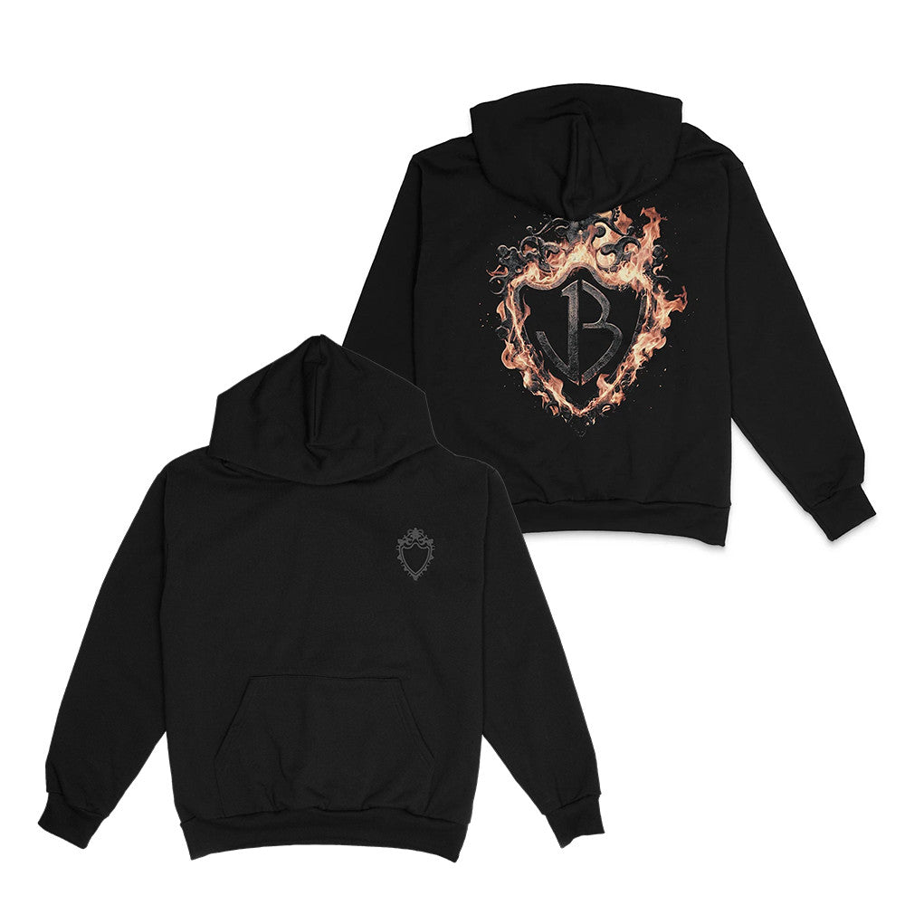 Jonas Brothers Merch Flame Crest Hoodie Unique Gifts For Jonas Brothers Fans - Foxy23shop