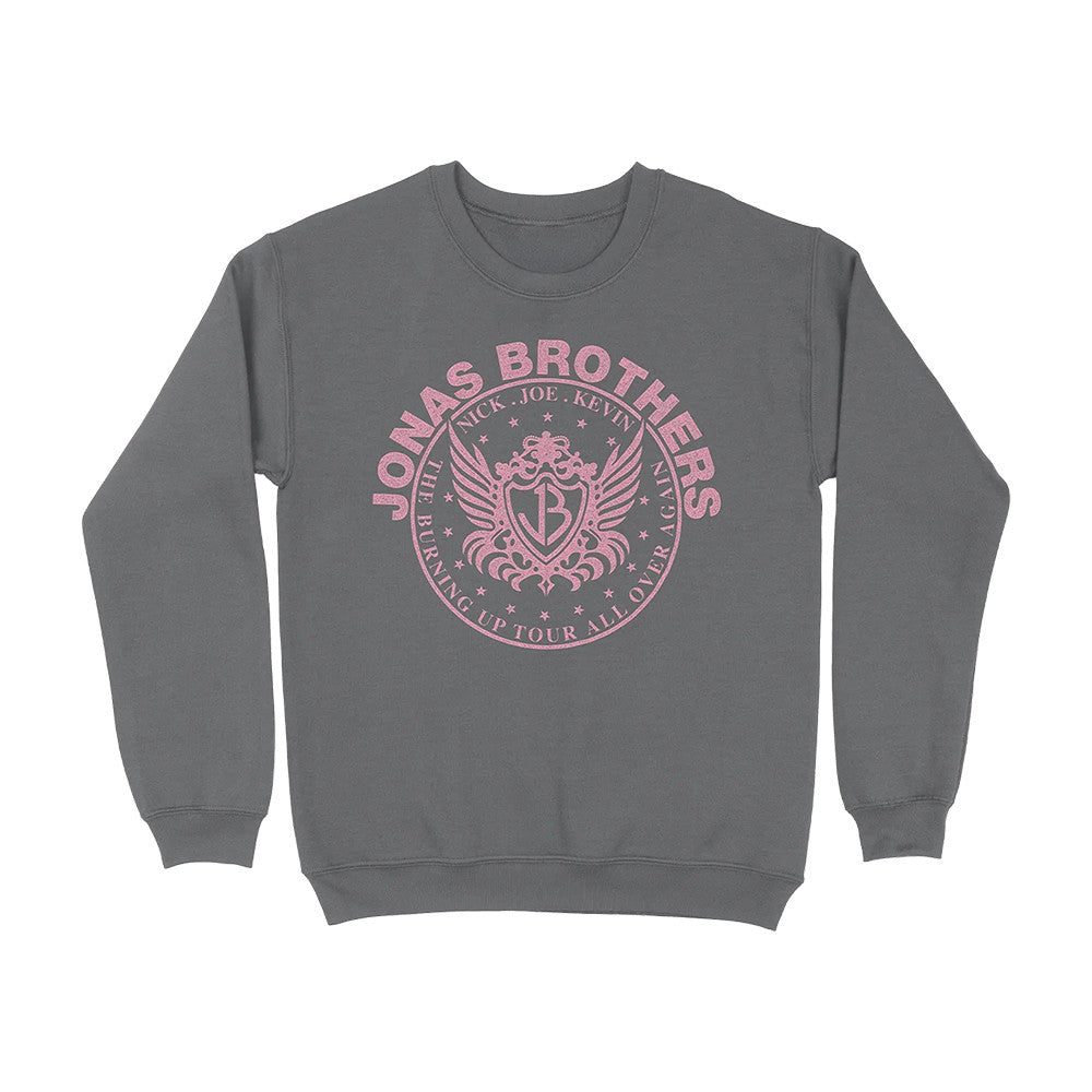 Jonas Brothers Merch JB Burning Up Tour Sweatshirt Gifts Idea For Music Lovers - Foxy23shop