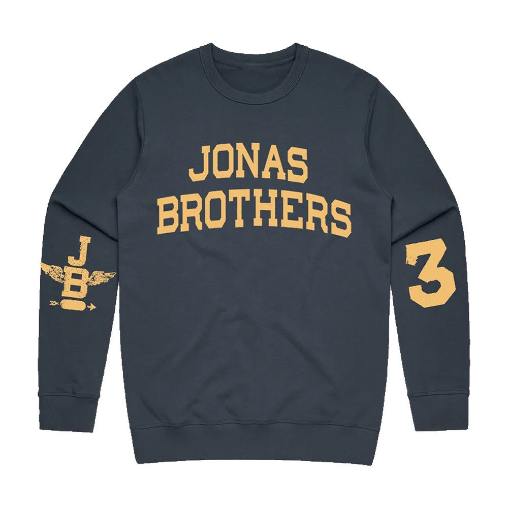 Jonas Brothers Merch JB Script Sweatshirt Best Presents For Jonas Brothers Lovers - Foxy23shop