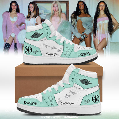 Personalized Katseye Merch The Wildworld Tour 2026 Sneakers Katseye Shoes Kpop Music Lovers Gifts - Foxy23shop