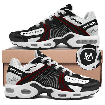 Personalized Mariah Careys Christmastime Sneakers Mariah Carey Shoes Gifts For Music Lover - Foxy23shop