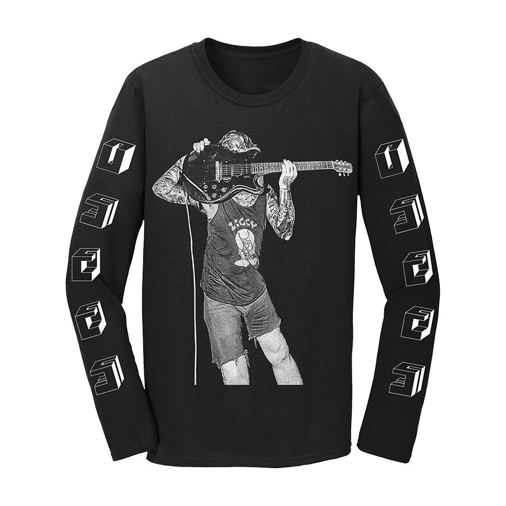 Osees Merch John Dwyer Photo Black Long Sleeve Shirt Presents For Osees Lovers - Foxy23shop