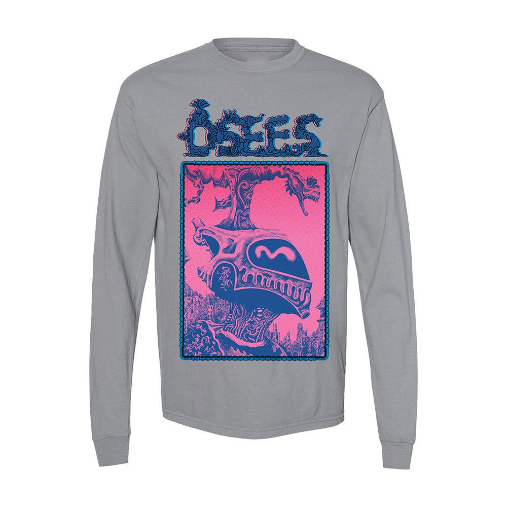 Osees Merch Orc Head Long Sleeve Shirt Osees Apparel Presents For Rock Fans - Foxy23shop
