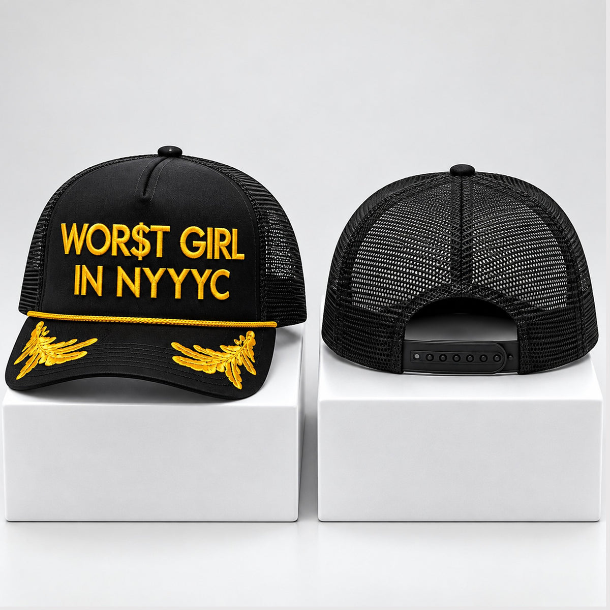 Slayyyter Worst Girl In NYYYC 2026 Trucker Hat Slayyyter Merch Gifts For Fans - Foxy23shop