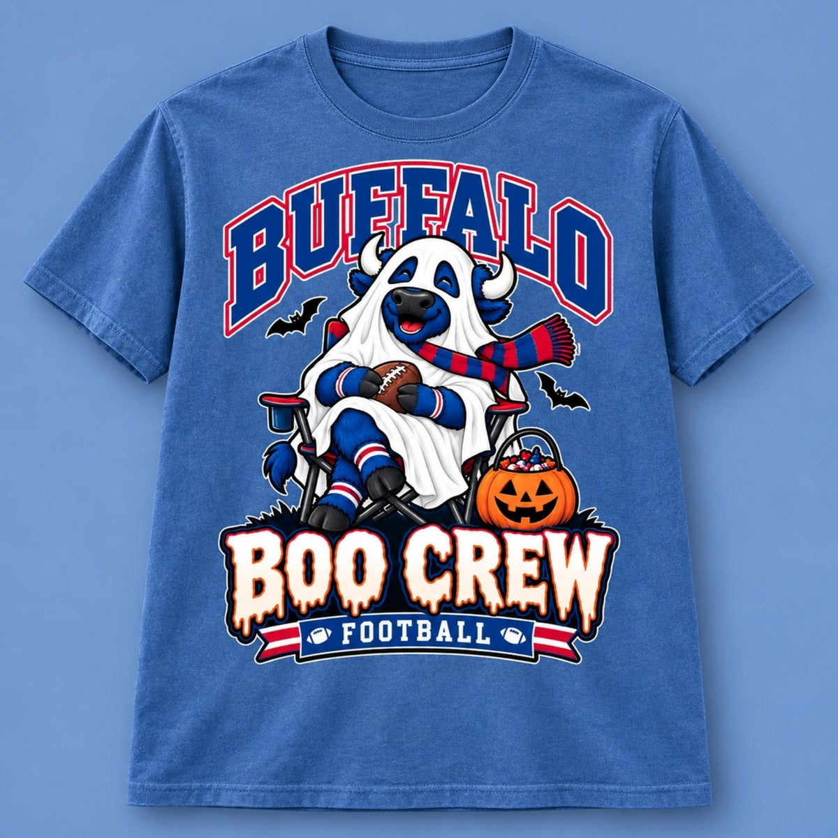 Buffalo Bills Boo Crew Football Halloween Shirt 2026 Bills Apparel Best Fan Gifts - Foxy23shop