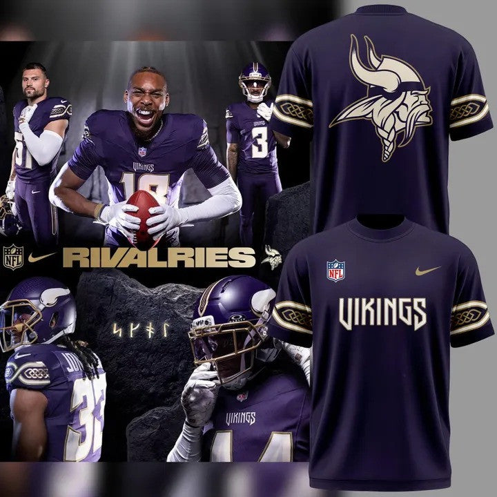 Minnesota Vikings 2026 Football T-Shirt Minnesota Vikings Merch Best Fan Gear - Foxy23shop