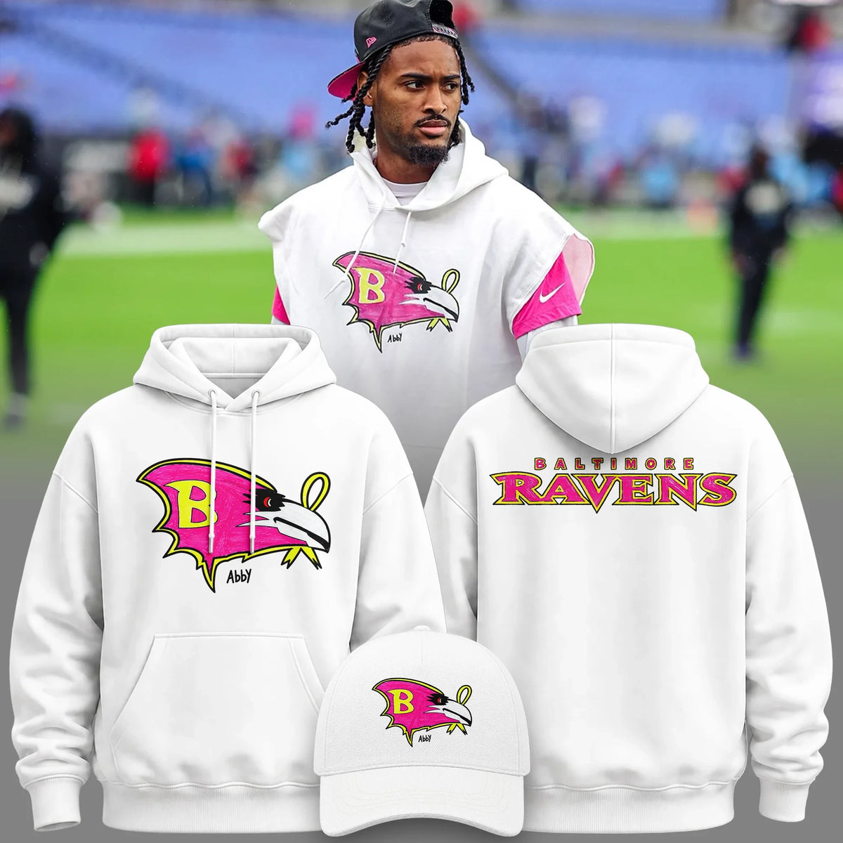 Baltimore Ravens Crucial Catch Aurora Hoodie 2026 Ravens Apparel Best Gift For Fans - Foxy23shop