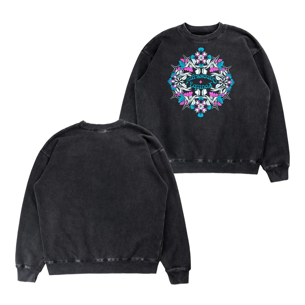 Infrasound Music Festival Store Merch Mandala Crewneck Sweatshirt Music Lover Gifts - Foxy23shop