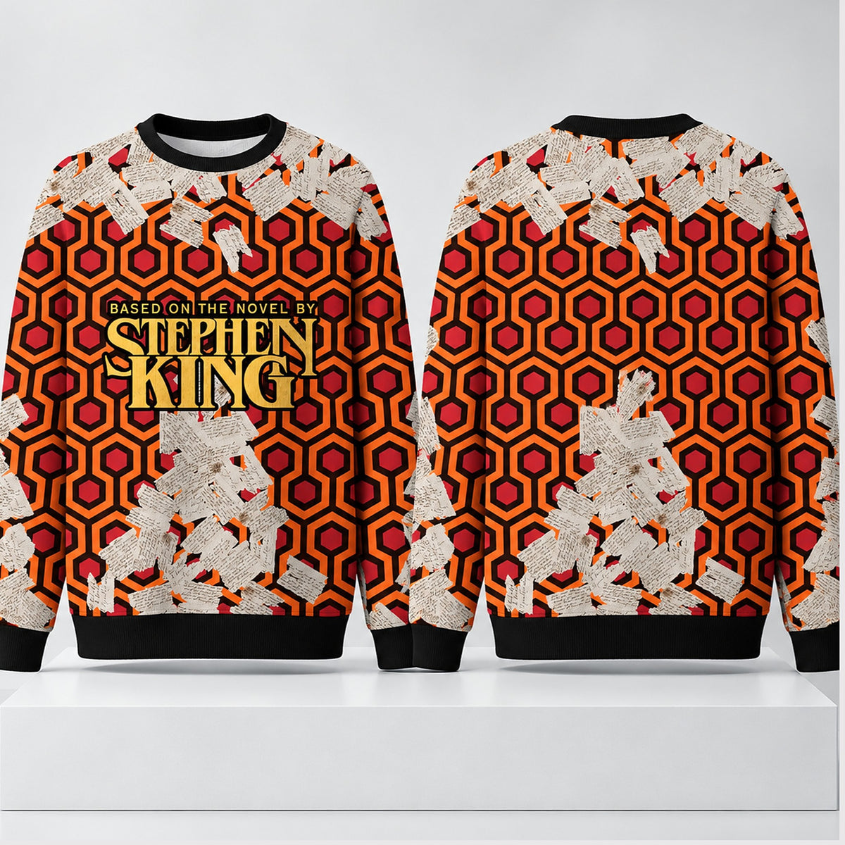 Based On The Novel By Stephen King Christmas 2026 Ugly Sweater Xmas Gifts For Bookish - Foxy23shop