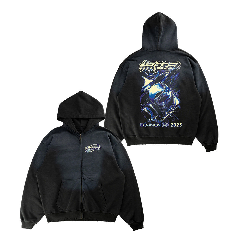 Infrasound Music Festival Store Merch Y2K Zip Up Hoodie Music Lover Presents - Foxy23shop