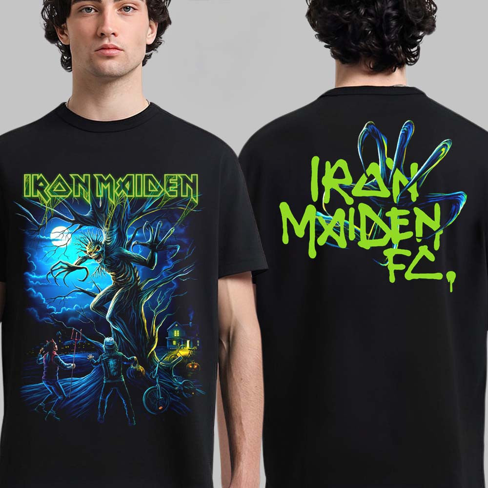 Iron Maiden Fear Of The Dark Halloween 2026 T-Shirt Iron Maiden Merch Rock Lover Gifts - Foxy23shop