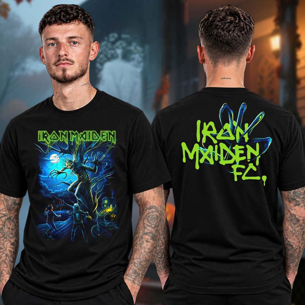 Iron Maiden Merch Fear Of The Dark Halloween 2026 Shirt Presents For Iron Maiden Lovers - Foxy23shop