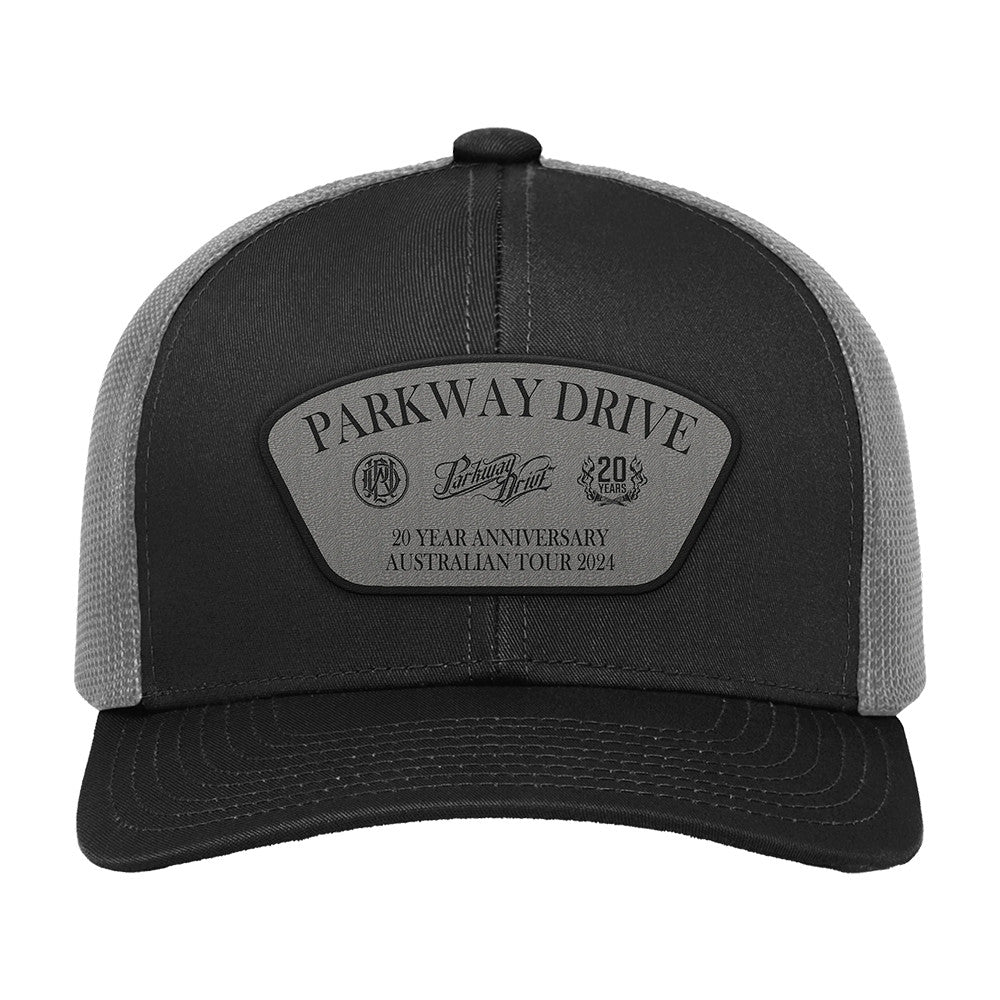 Parkway Drive 20 Year Anniversary Trucker Hat Parkway Drive Merch Gifts For Music Lovers - Foxy23shop