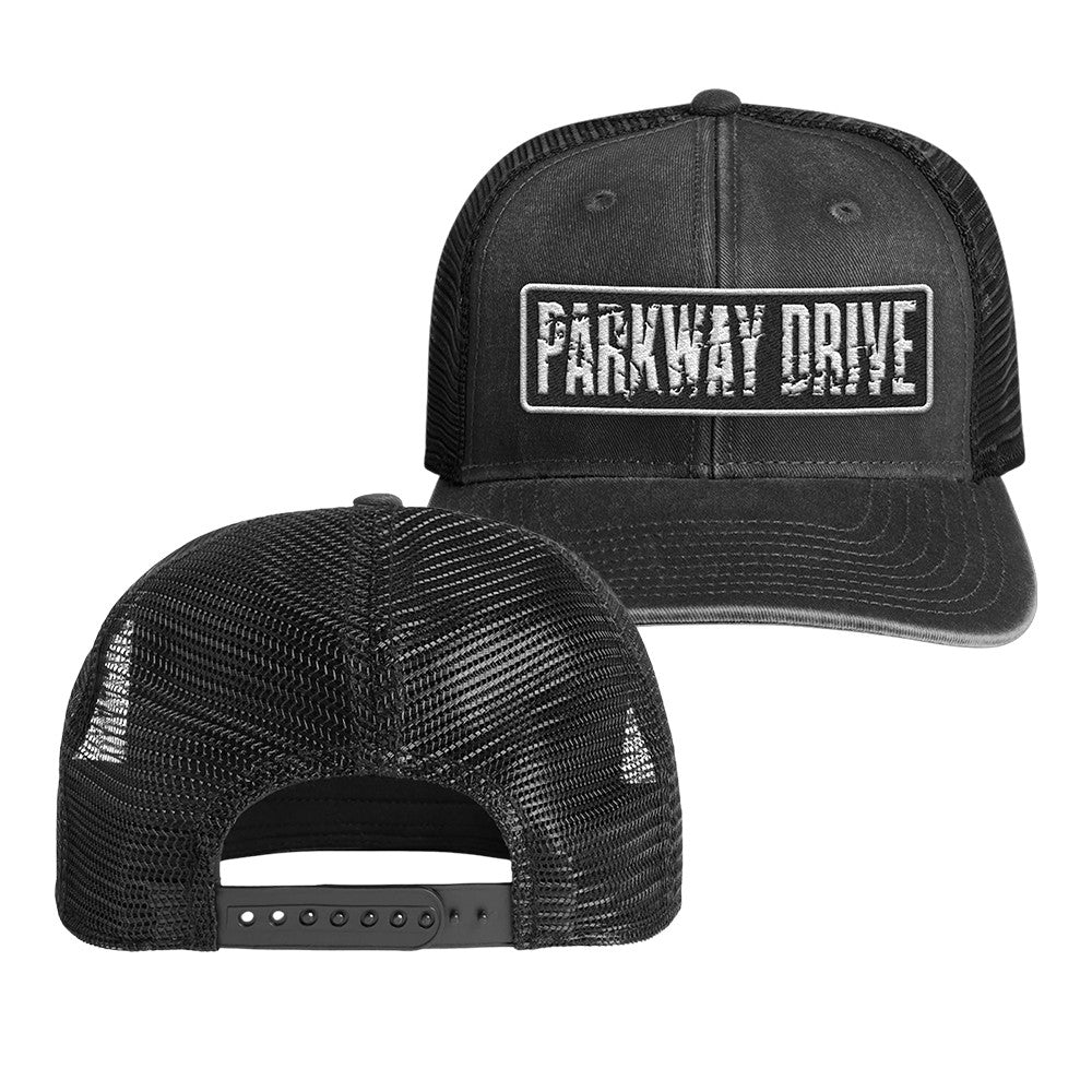 Parkway Drive KWAS Logo Trucker Hat Parkway Drive Merch Best Fan Gifts - Foxy23shop
