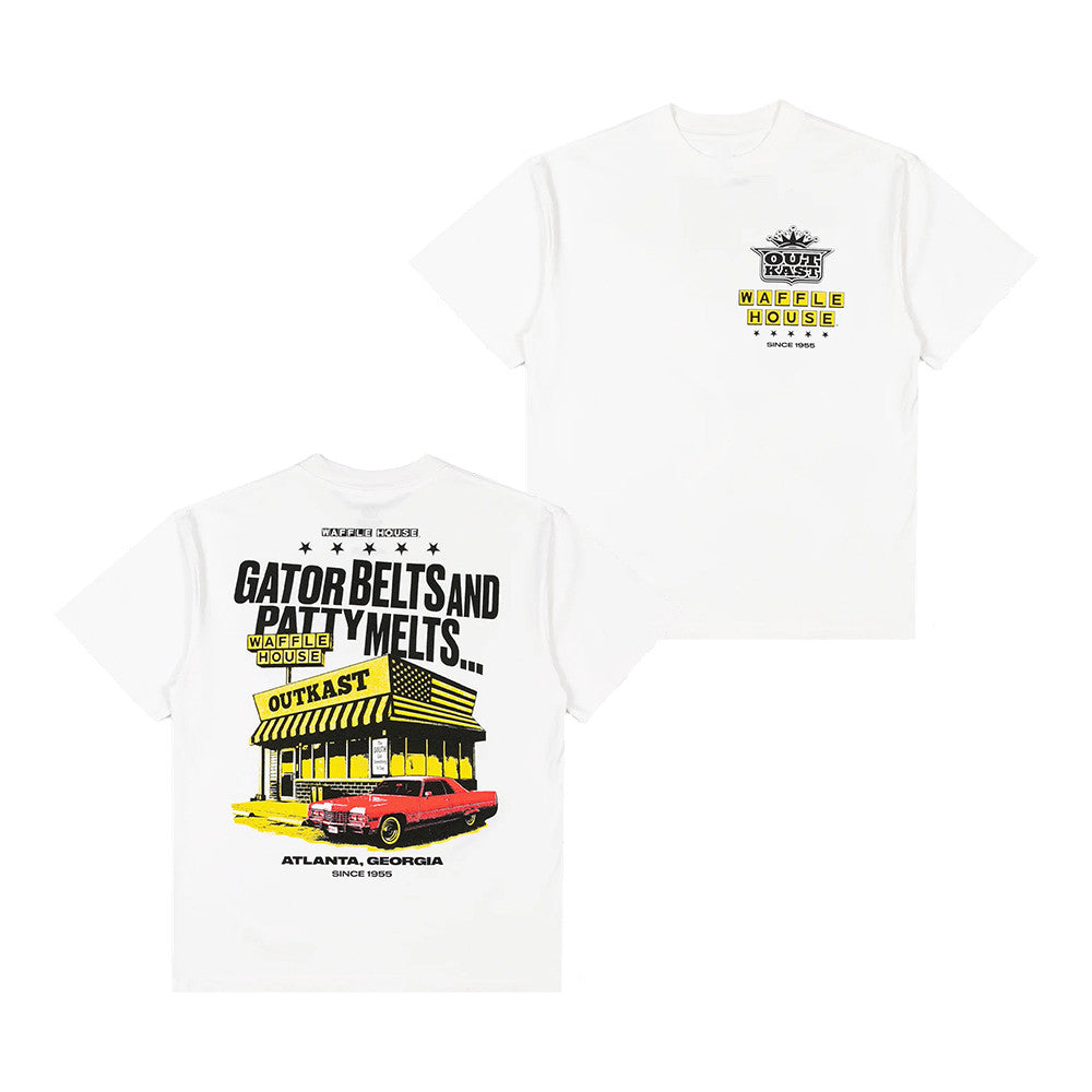 Outkast Store Merch Store Front White T-Shirt Gifts For Outkast Lovers - Foxy23shop