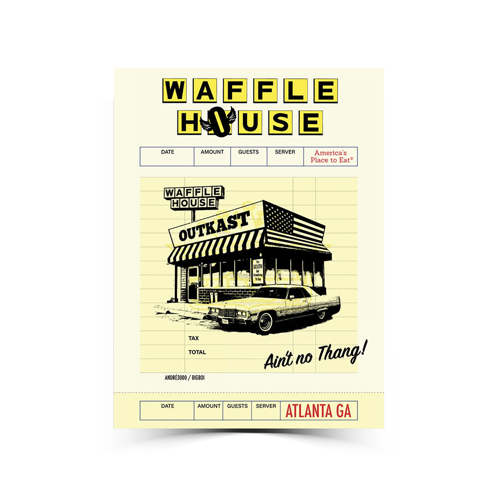Outkast x Waffle House Atl Icons Order Pad Poster Outkast Merch Gift Idea For Fans - Foxy23shop