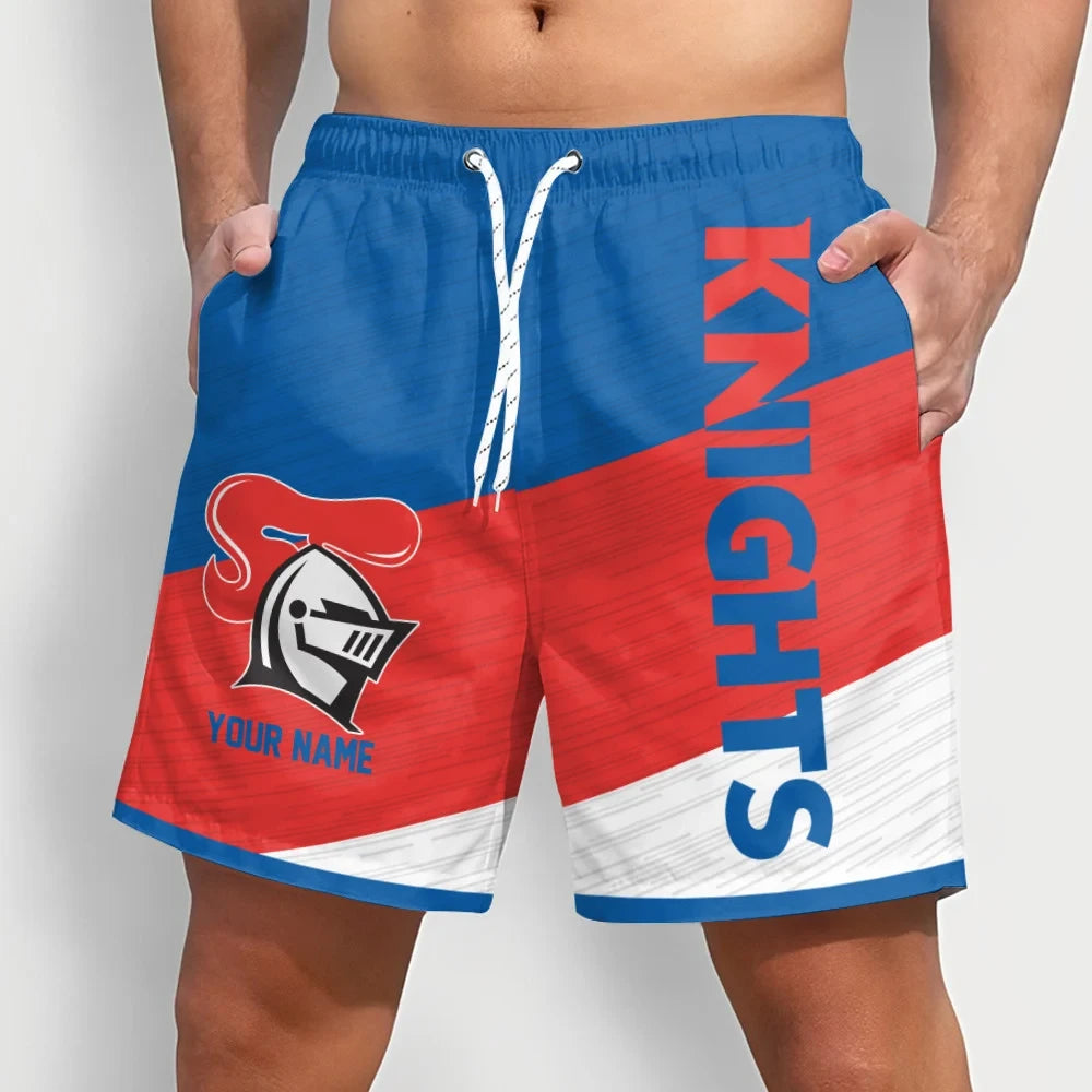 Custom Newcastle Knights Shorts Newcastle Knights Rugby Gift For Best Friends - Foxy23shop