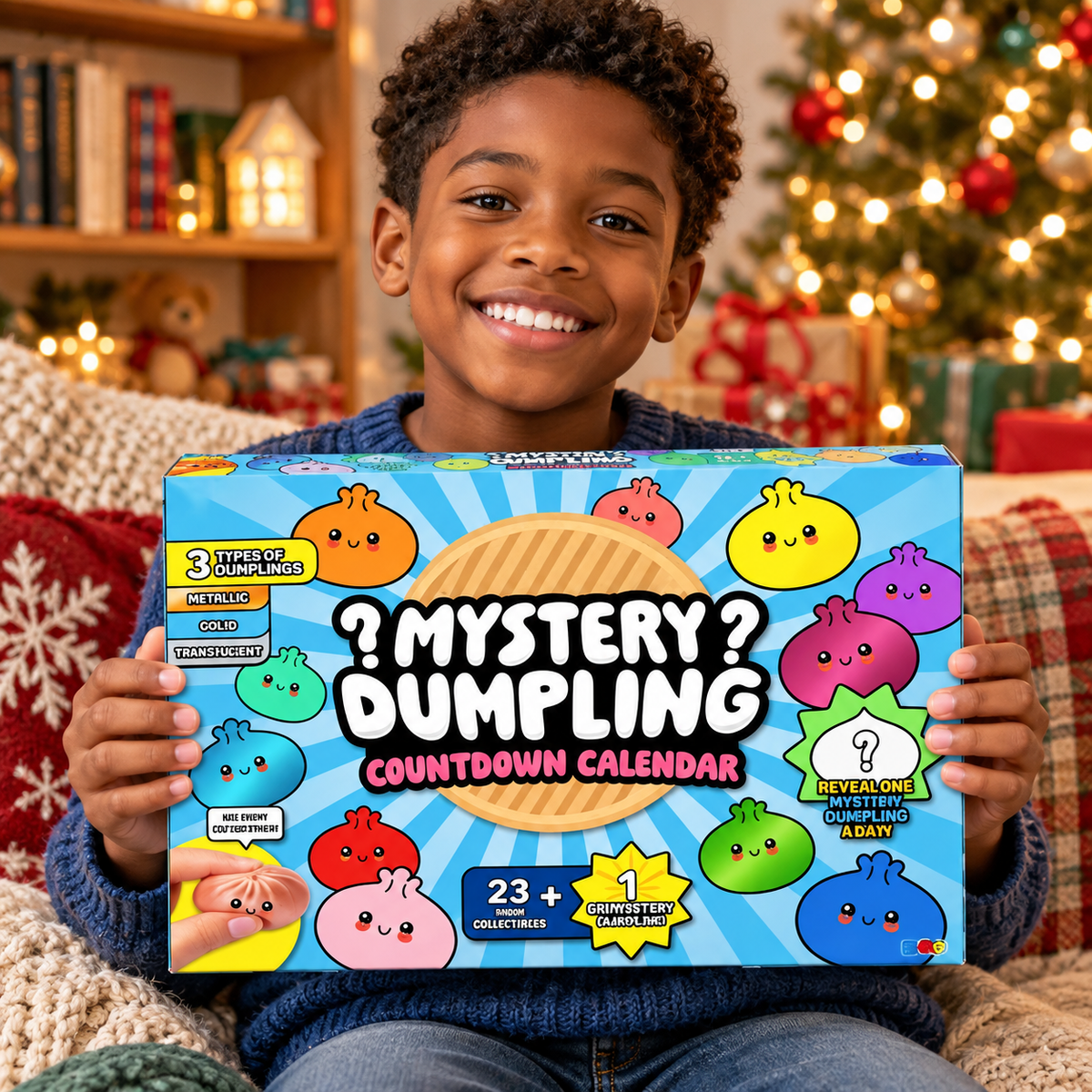 Christmas Dumpling Advent Calendar 2026 Xmas Countdown Christmas Gifts For Boyfriend - Foxy23shop