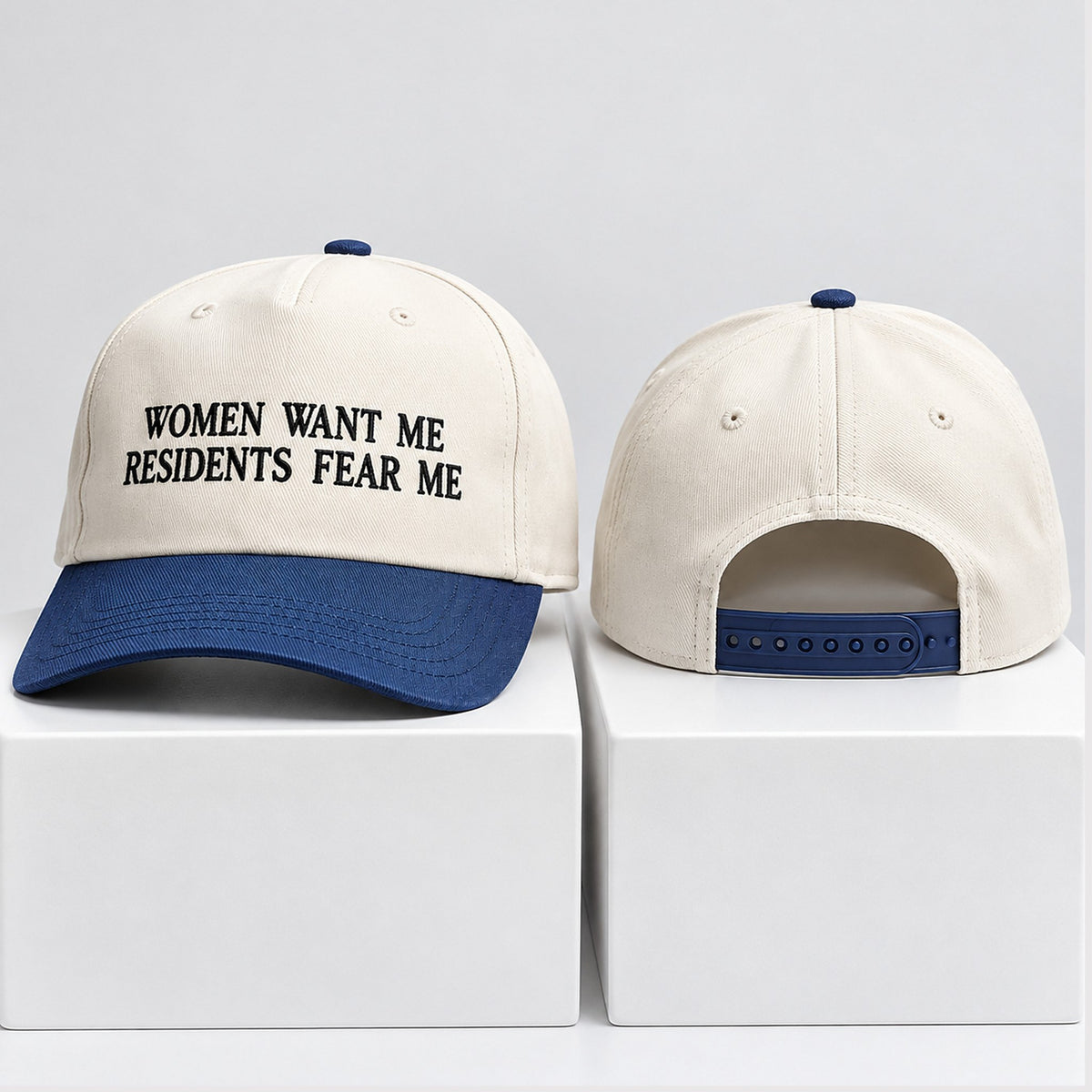 Amanda Lehan Canto Women Want Me Residents Fear Me Hat Funny Saying Cap Gifts For BFF - Foxy23shop