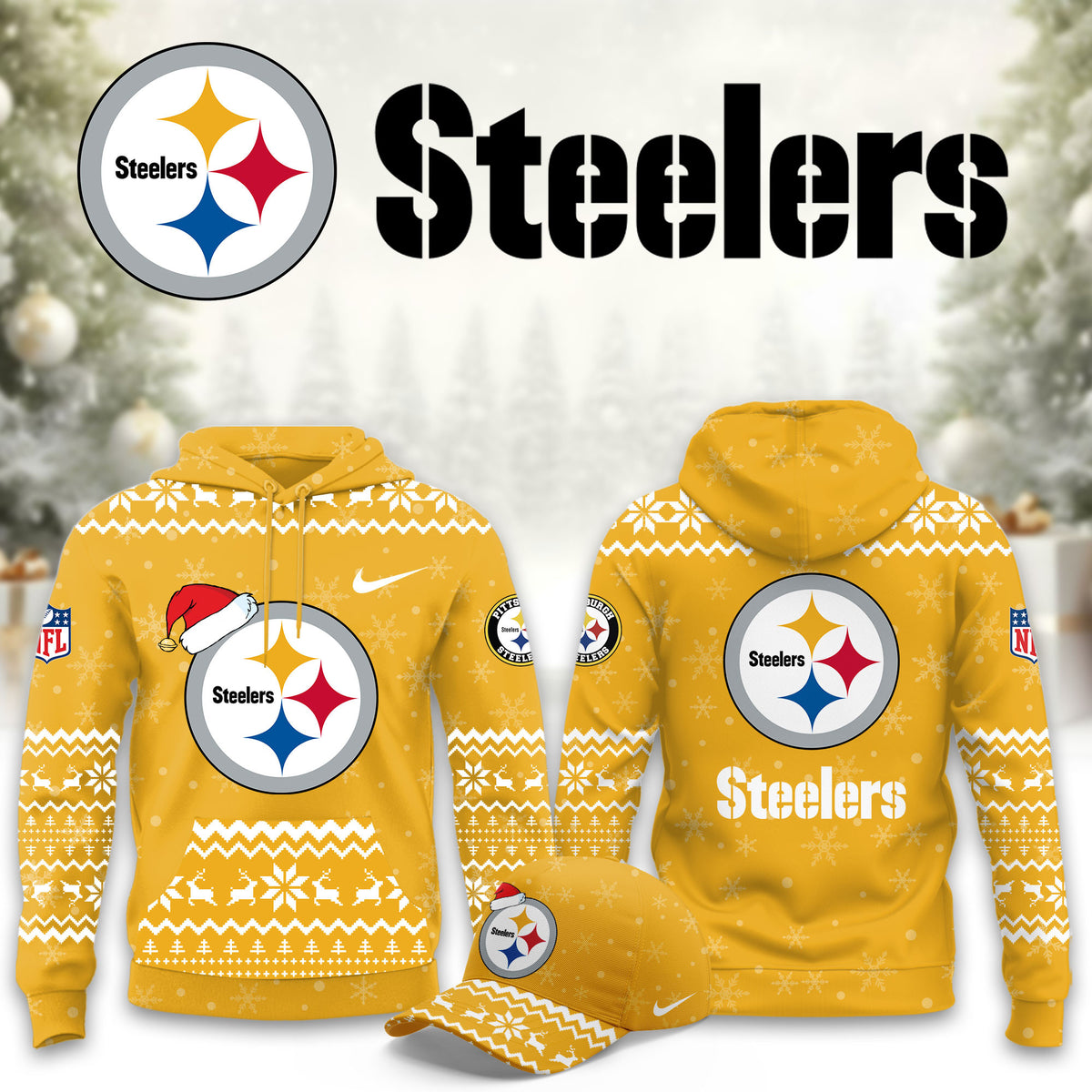 Pittsburgh Steelers Football 2026 Hoodie Pittsburgh Steelers Apparel Gifts For Fans - Foxy23shop