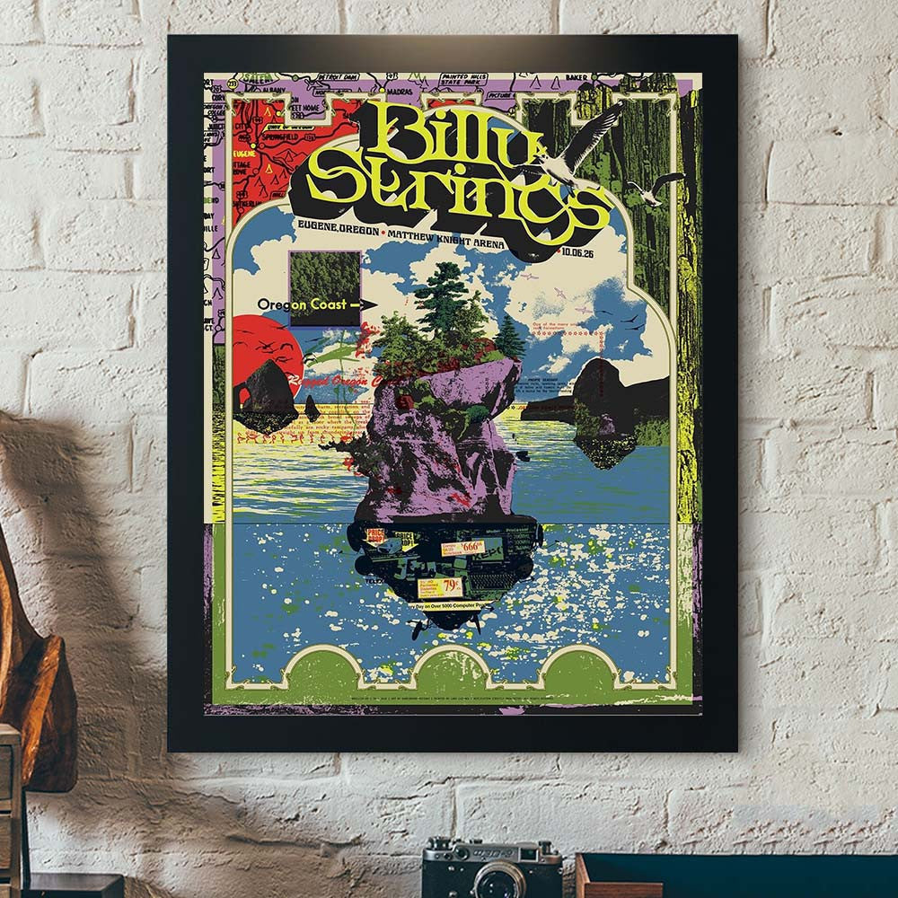 Billy Strings Eugene Oregon Show Poster Billy Strings Merch Unique Gifts For Fans - Foxy23shop