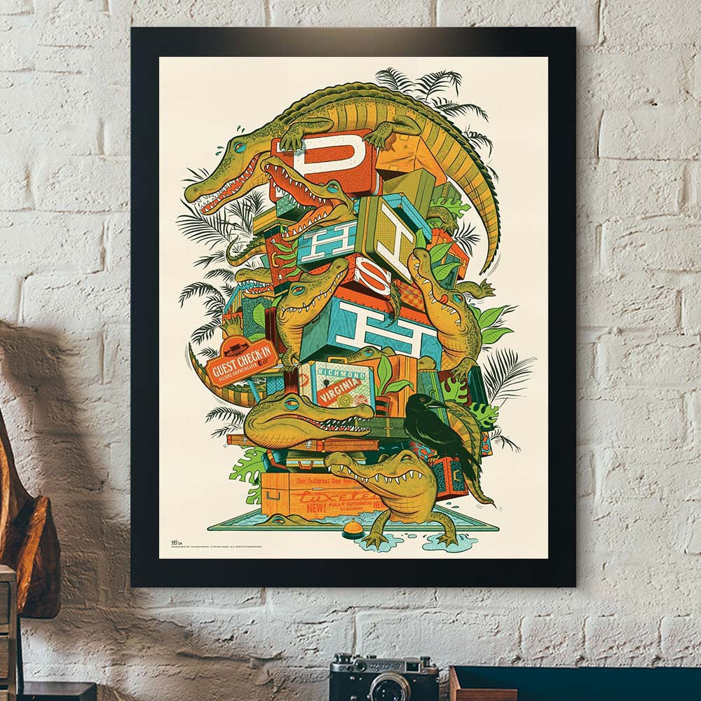 Phish Dry Goods Richmond Virginia 2026 LE Posters Phish Merch Unique Gifts For Fans - Foxy23shop