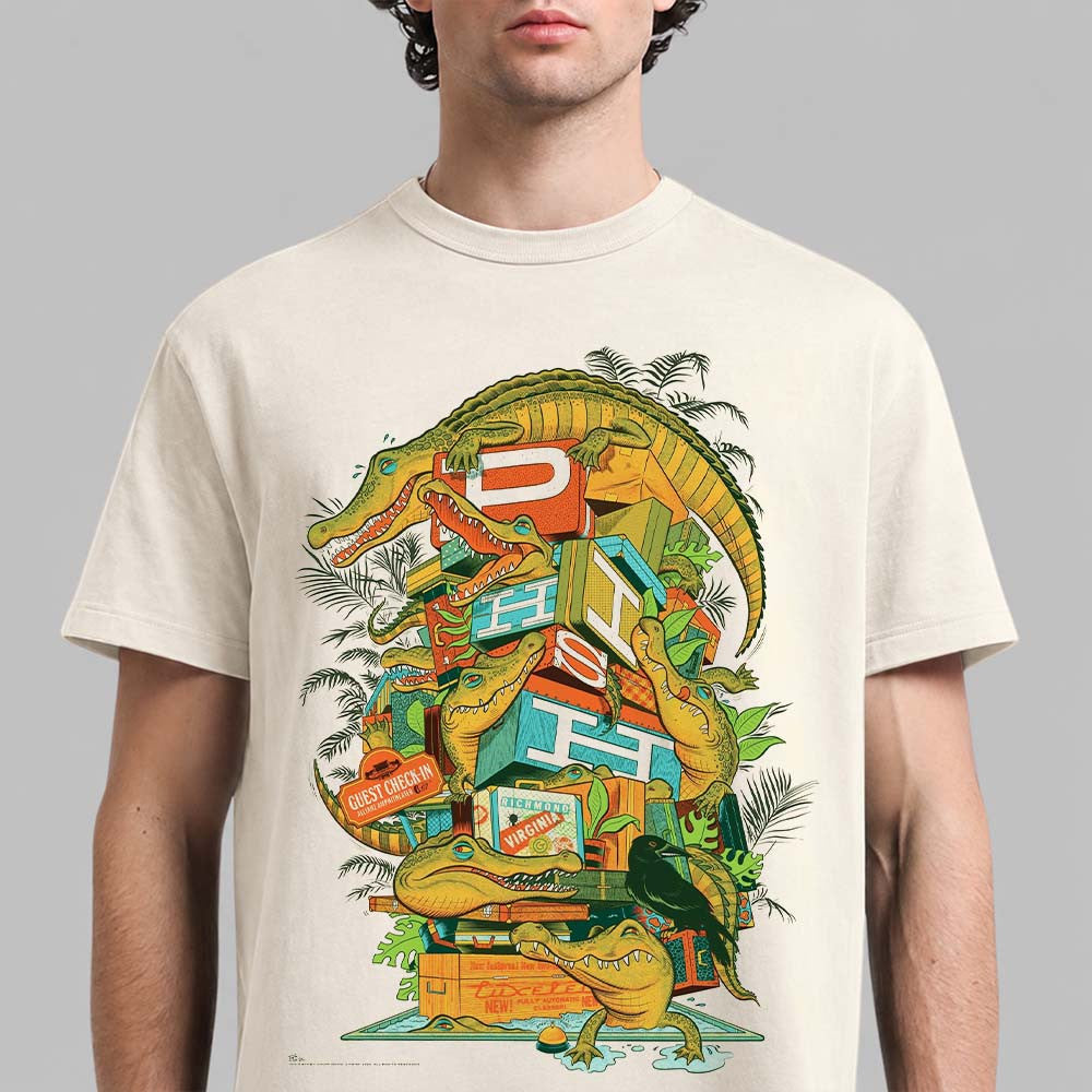 Phish Dry Goods Richmond Virginia 2026 LE Poster T-Shirt Phish Clothing Music Lover Gifts - Foxy23shop