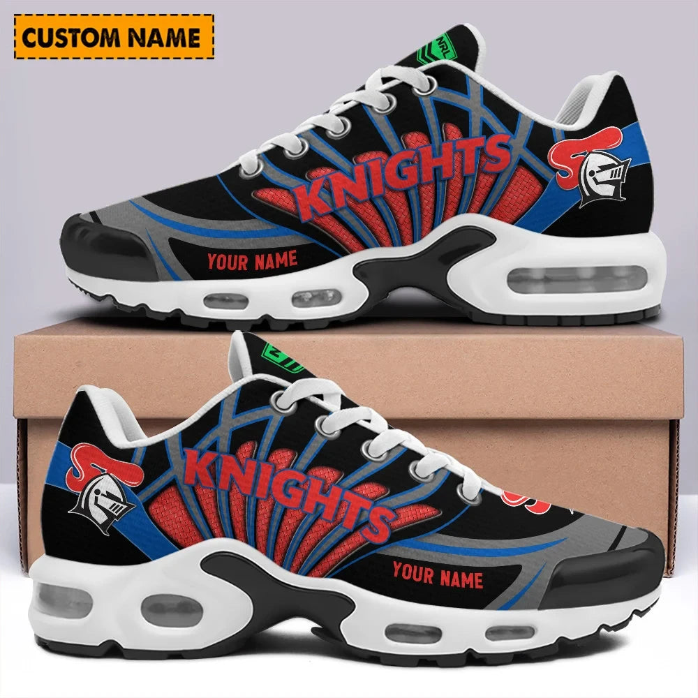 Custom Newcastle Knights Sneaker Newcastle Knights Match Day Merch Gift For Friends - Foxy23shop