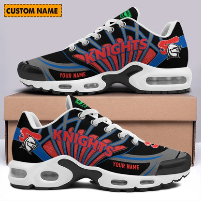 Custom Newcastle Knights Sneaker Newcastle Knights Match Day Merch Gift For Friends - Foxy23shop