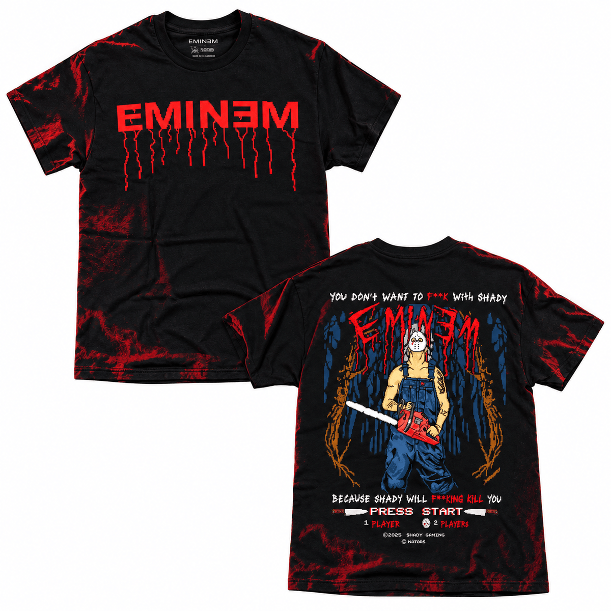 Eminem Jason Mask Halloween T-Shirt Eminem Nerds Merch Gifts For Husband Who Has Everything - Foxy23shop