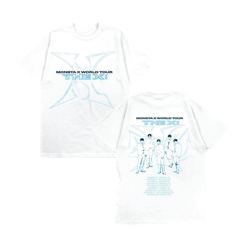 Monsta X World Tour T-Shirt Monsta X Merch Korean Music Band Apparel Gift For Men and Kpop Fans - Foxy23shop