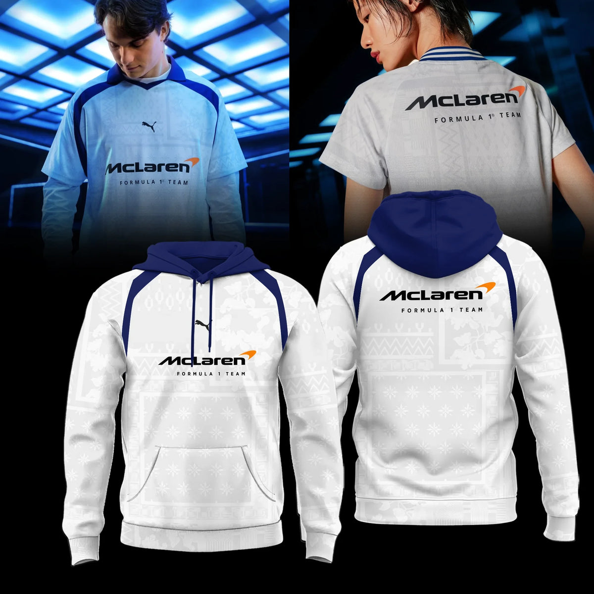 McLaren F1 Team Hoodie McLaren Merch Racing Apparel Gift For Motorsport Fans - Foxy23shop