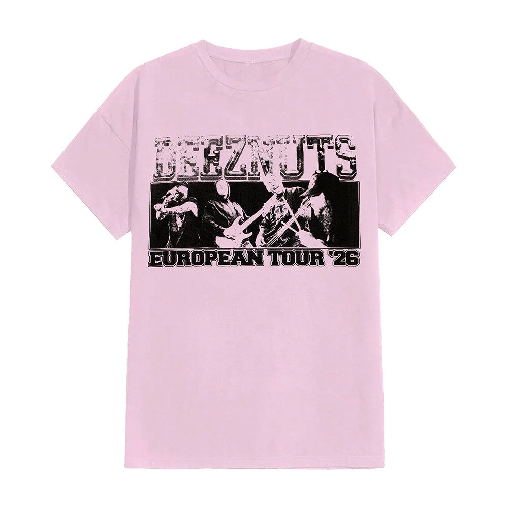 Deez Nuts Summer 2026 Tour Baby Pink T-Shirt Impericon Metal Apparel Gift For Sisters - Foxy23shop