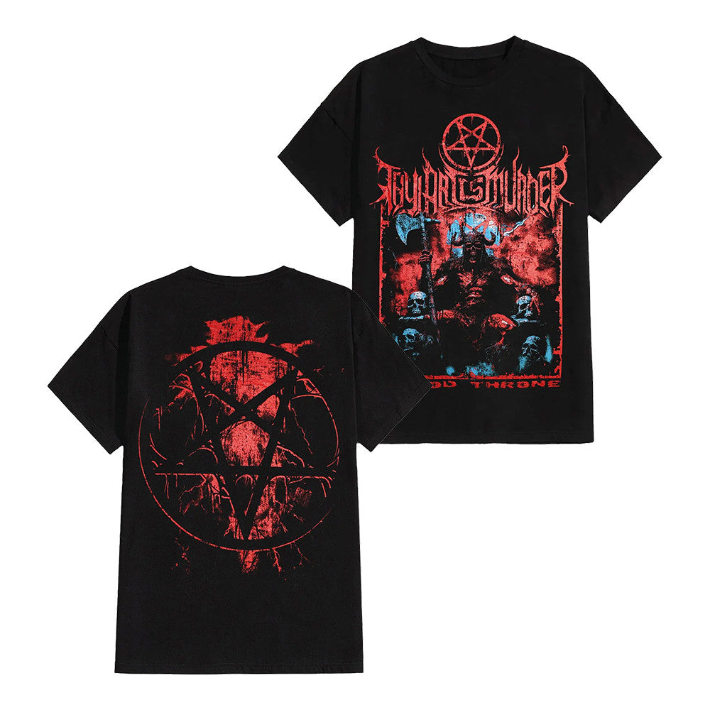 Thy Art Is Murder Blood Throne T-Shirt Impericon Music Clothing Gift For Metal Fans - Foxy23shop