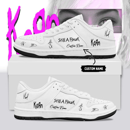 Personalized Korn UK IE Tour 2026 Signature Sneaker Best Korn Shoes Gifts For Fans - Foxy23shop