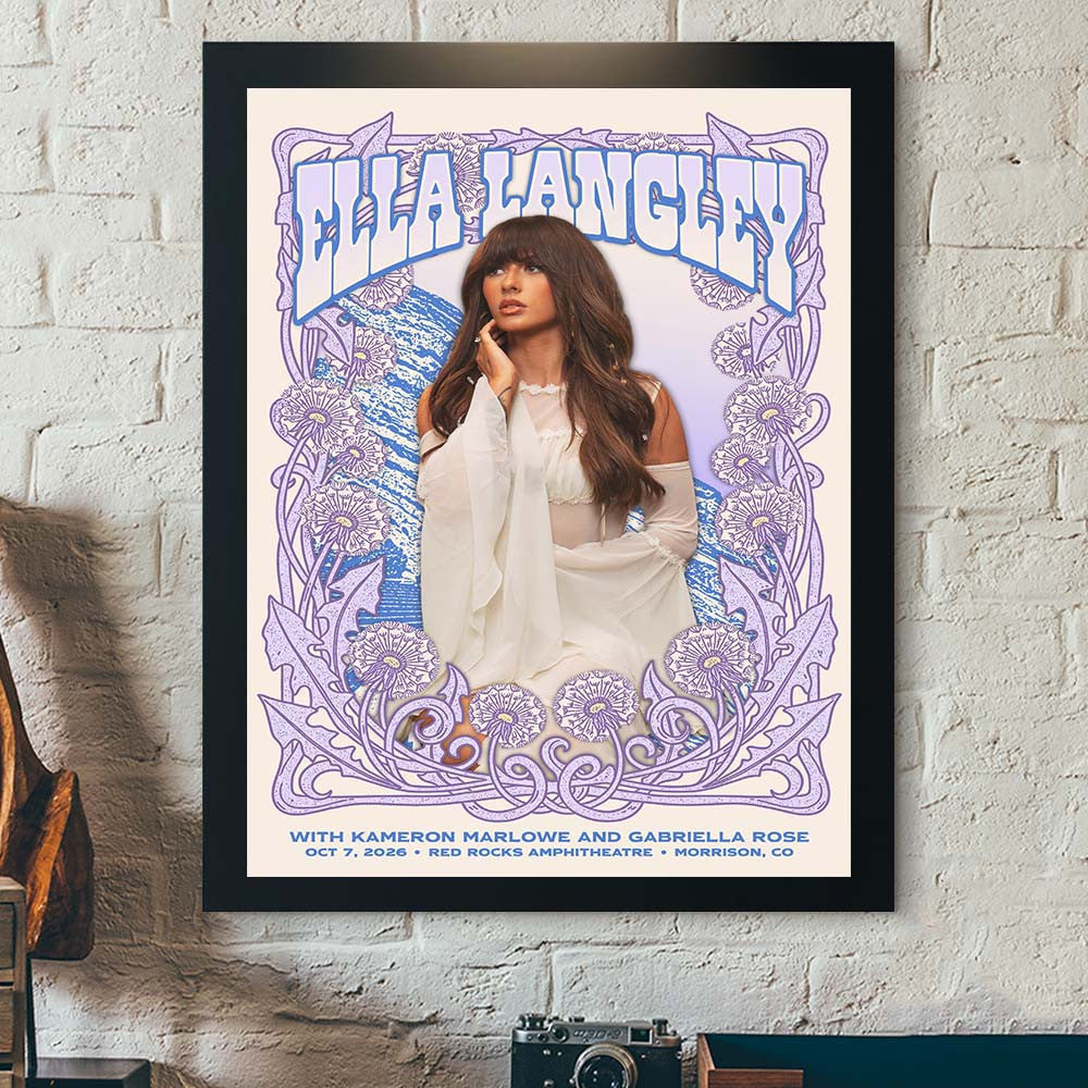 Ella Langley Morrison CO Event Poster Ella Langley Concert Posters Country Lovers Gifts - Foxy23shop