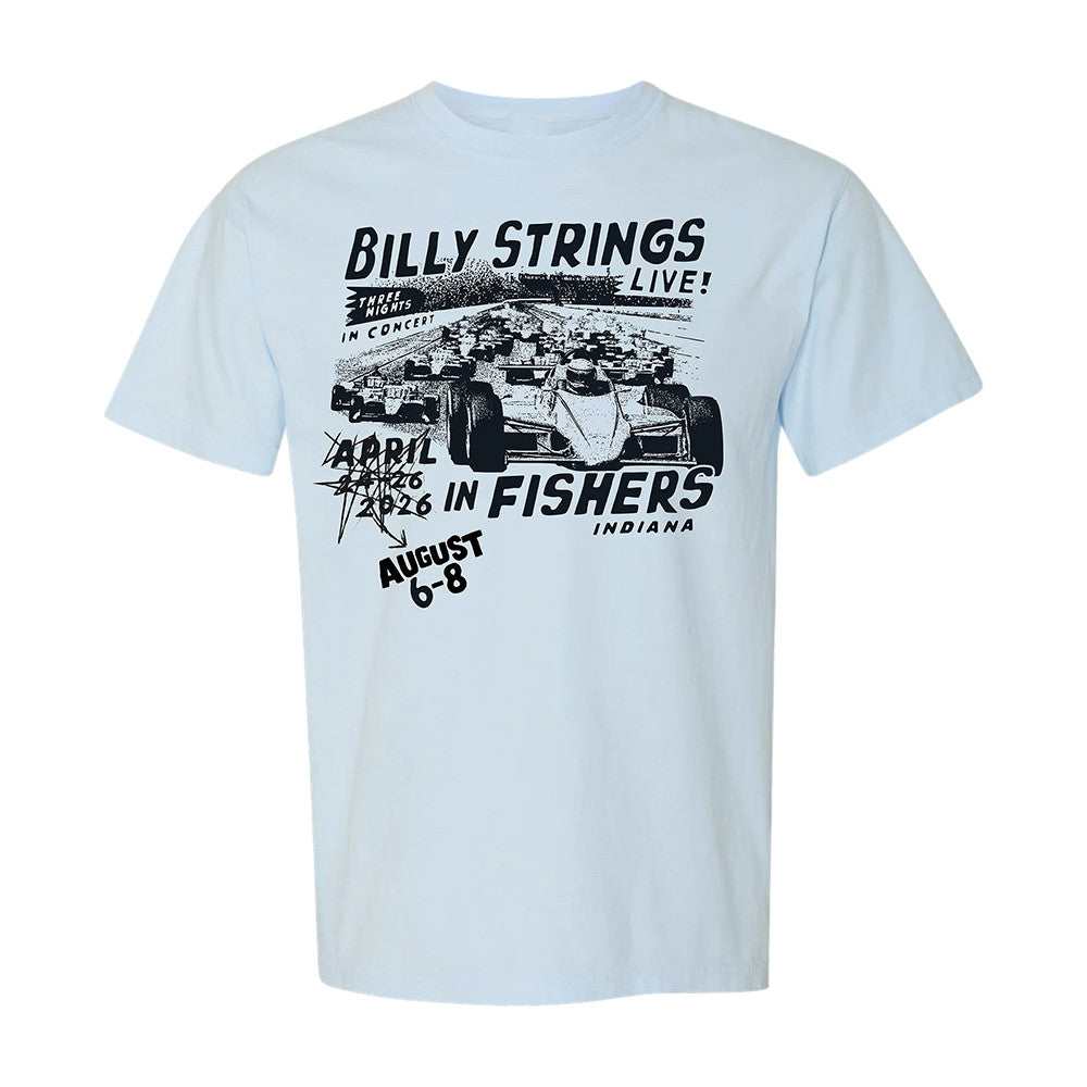 Fishers IN Race Car T-Shirt Billy Strings Graphic Shirt Gift For Music Lovers - Foxy23shop