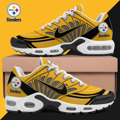 Personalized Pittsburgh Steelers 2026 Football Sneakers Pittsburgh Steelers Merch Gift For Brothers - Foxy23shop