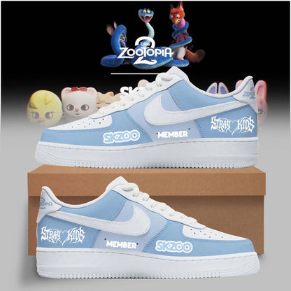 Personalized Stray Kids x Zootopia 2 Sneakers Best Stray Kids Merch Presents Idea For Stay - Foxy23shop