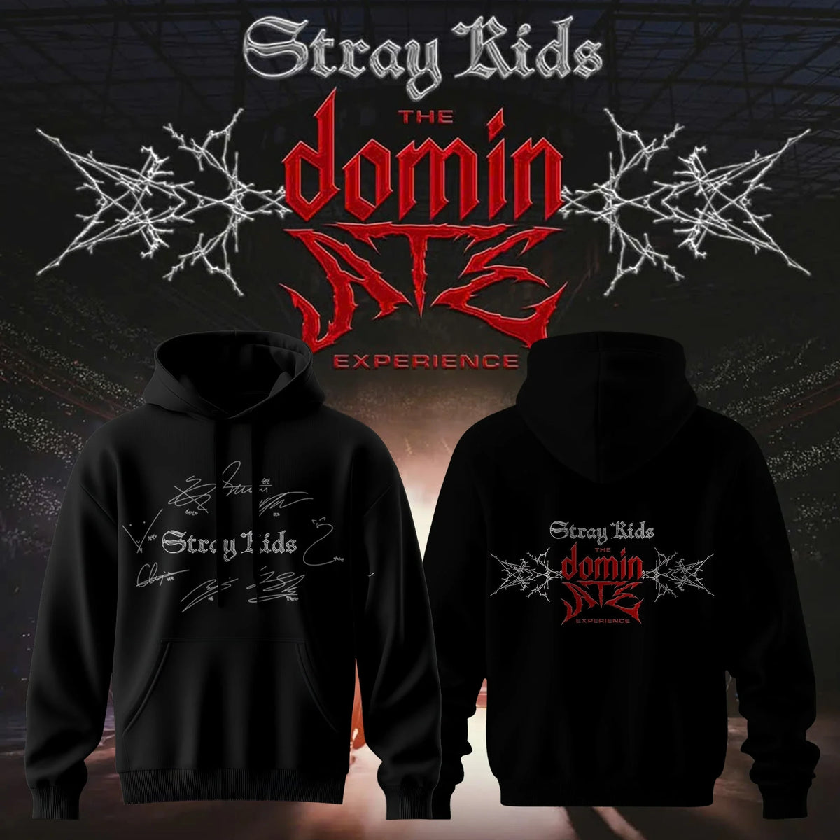 Stray Kids Merch The Dominate Experience Hoodie Stray Kids Apparel Gifts For Stay - Foxy23shop
