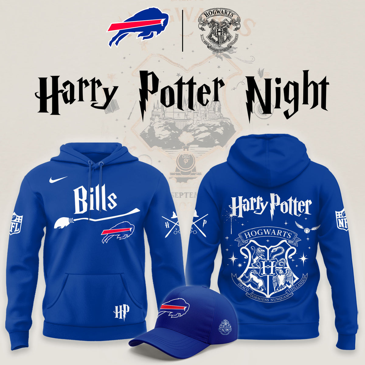 Buffalo Bills X Harry Potter Night 2026 Hoodie 2026 Bills Apparel Gift For Fan - Foxy23shop