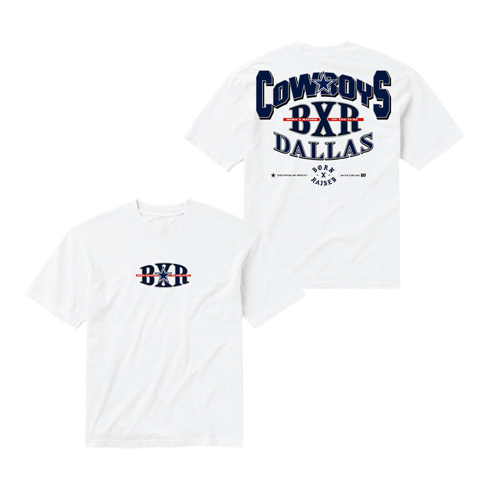 Cowboys BXR Dallas T-Shirt Born X Raised NFL Clothes Gift For Football Fans - Foxy23shop